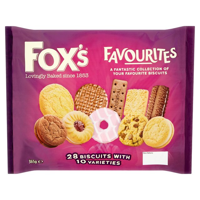 Fox's Favourites Biscuits 365g - 12.8oz