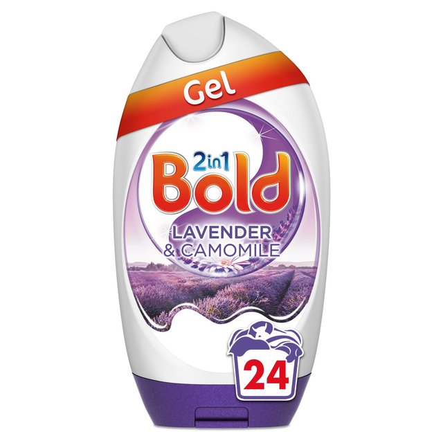 Bold 2 in 1 Washing Liquid Gel Lavender & Camomile 888ml - 30fl oz