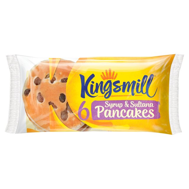 Kingsmill Syrup & Sultana Pancakes 6 Pack