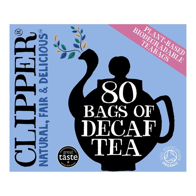 Clipper Organic Naturally Decaffeinated Tea 80 Bags