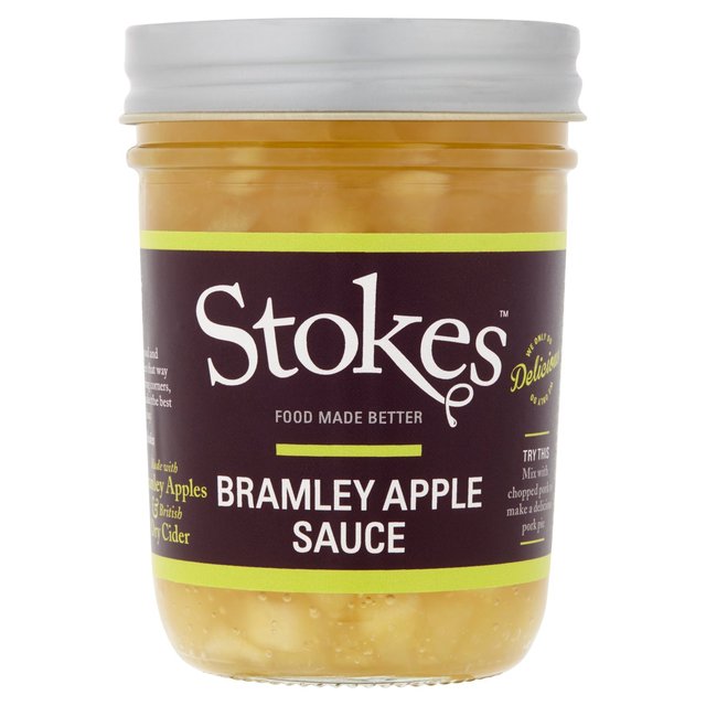 Stokes Bramley Apple Sauce 240g - 8.4oz