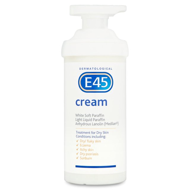 E45 Dermatological Cream for Dry Skin 500g - 17.6oz