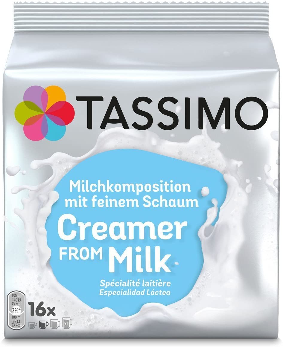 Tassimo Creamer from Milk Pods 16 Drinks