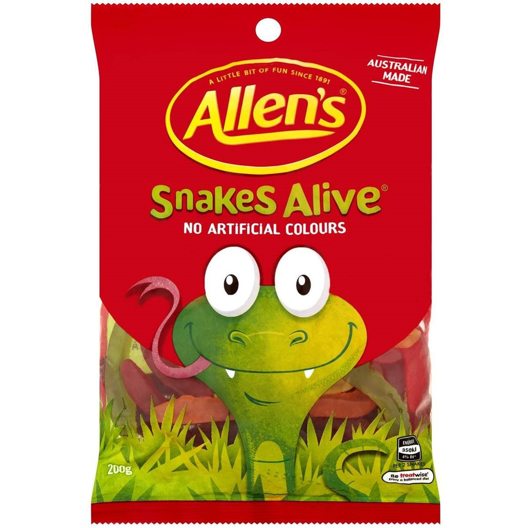 Allens Snakes Alive 200g - 7oz