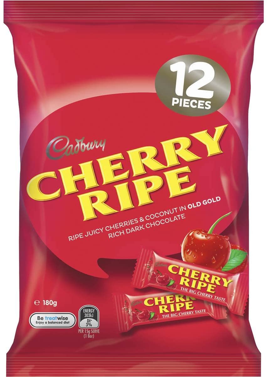 Cadbury Cherry Ripe Sharepack 180g - 6.3oz