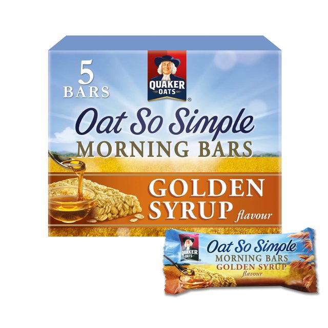 Quaker Oat So Simple Morning Bars Golden Syrup 5 Pack