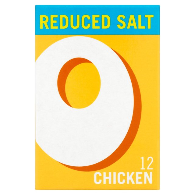 Oxo 12 Reduced Salt Chicken Stock Cubes 71g - 2.5oz