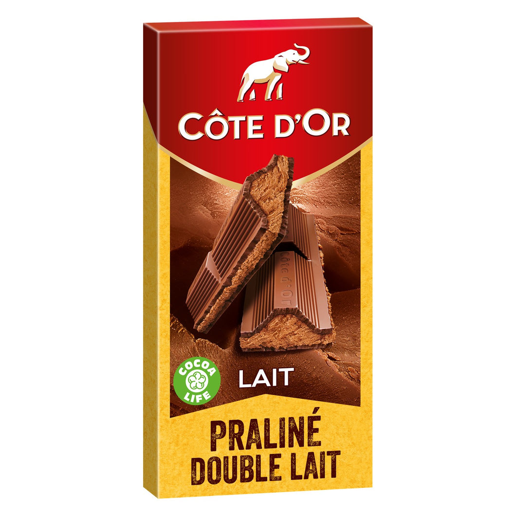 Cote D’Or Chocolat au Lait Praliné Fondant 200g - 7oz