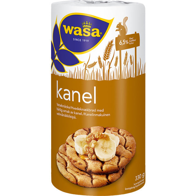 Wasa Runda Kanel Cinnamon Wheat Crispbread 330g - 11.6oz