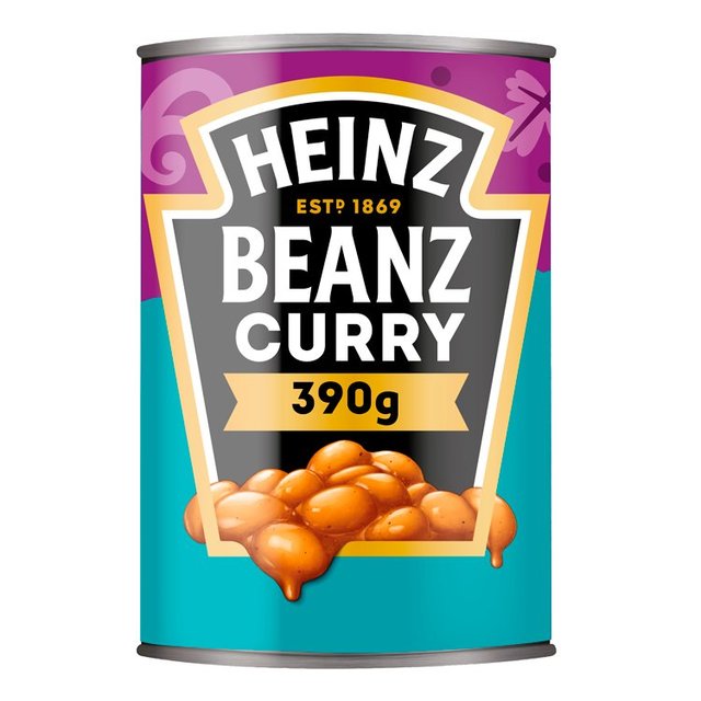 Heinz Beanz Curry 390g - 13.7oz