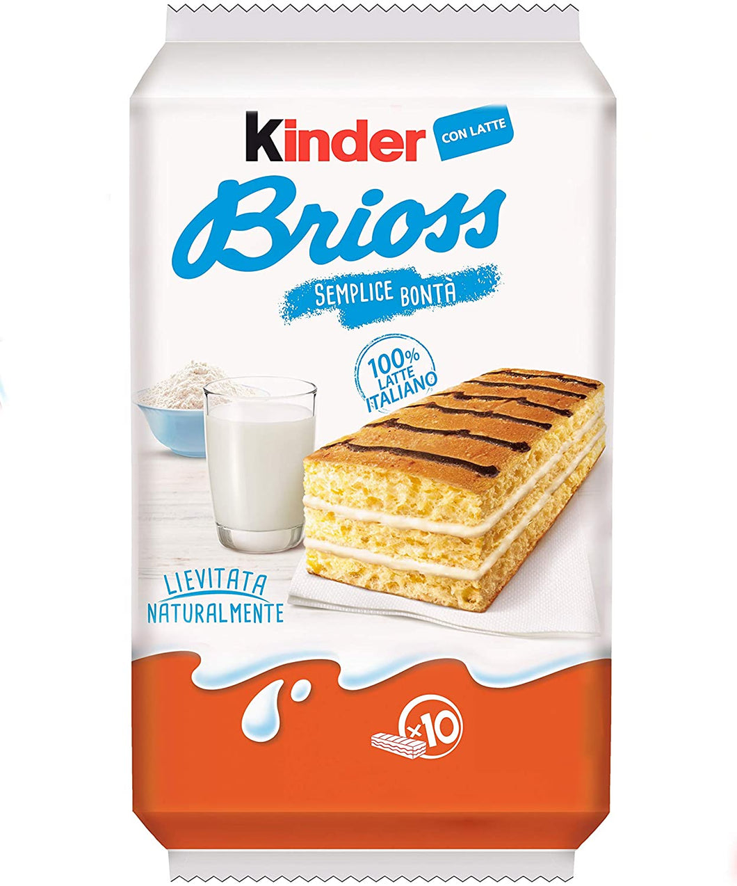 Kinder Brioss with Milk 280g - 9.8oz