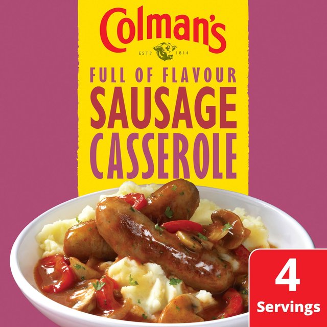 Colman's Sausage Casserole Recipe Mix 45g - 1.5oz