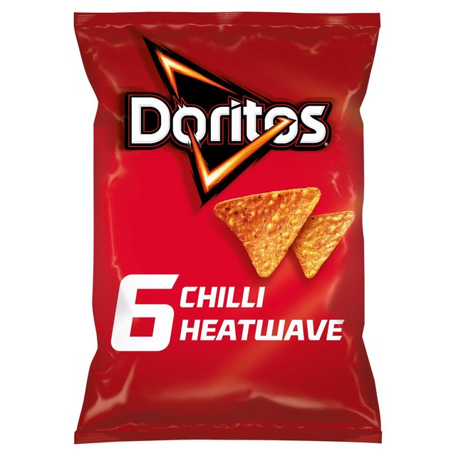 Doritos Chilli Heatwave Tortilla Chips 6 Pack