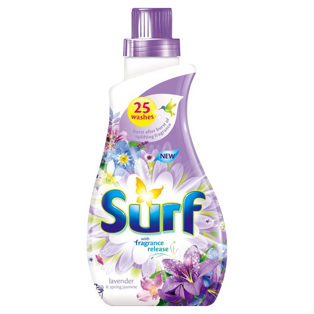 Surf 25 Wash Lavender & Jasmine Laundry Washing Liquid 875ml - 30.8fl oz