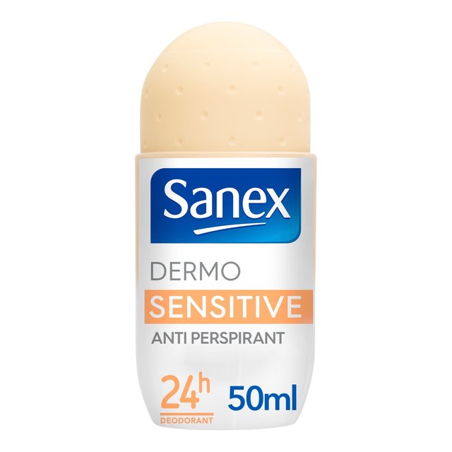 Sanex Dermo Sensitive Roll On Antiperspirant Deodorant 50ml - 1.6fl oz