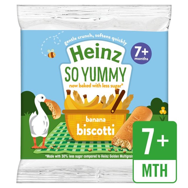 Heinz Banana Biscotti 60g - 2.1oz