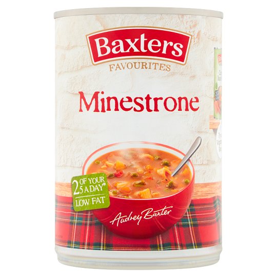 Baxters Favourite Minestrone Soup 400g - 14.1oz