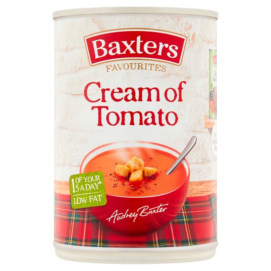 Baxters Favourites Cream of Tomato 400g - 14.1oz