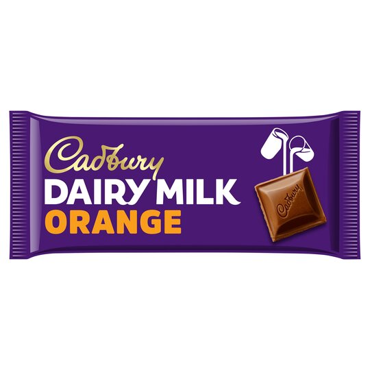 Cadbury Dairy Milk Orange 180g - 6.3oz