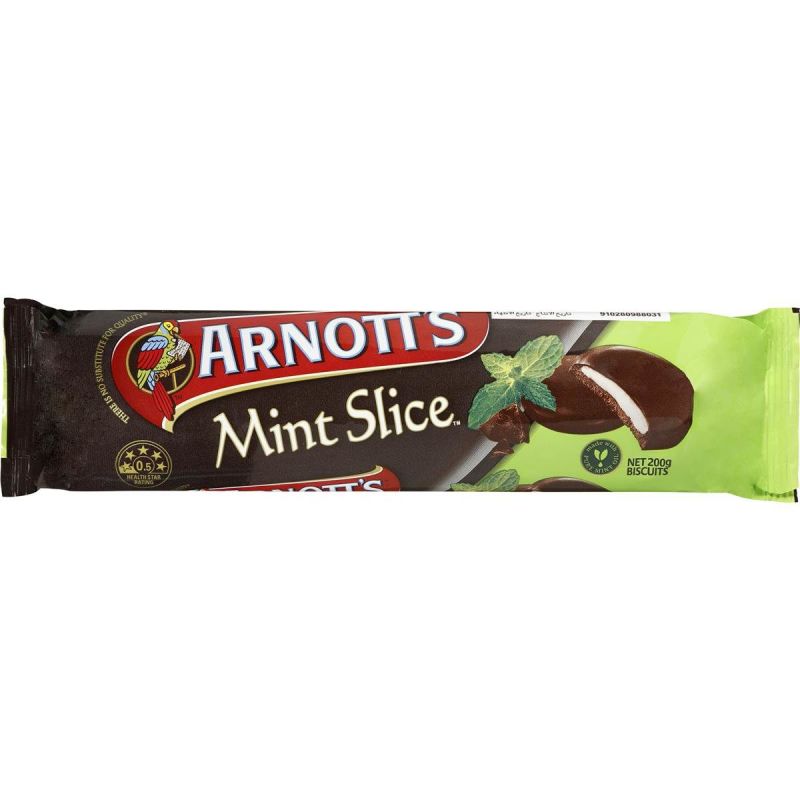 Arnott's Mint Slice 200g - 7oz
