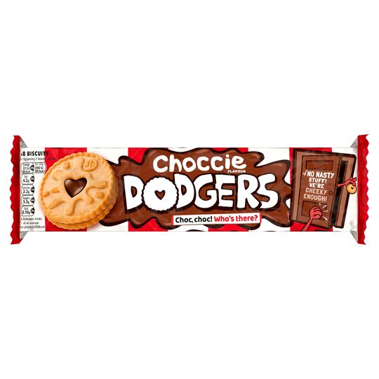 Choccie Dodgers Chocolate & Hazelnut 140g - 4.9oz