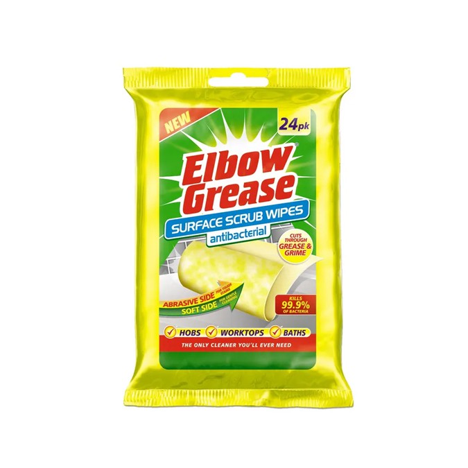 Elbow Grease Surface Scrub Wipes 24 Pack