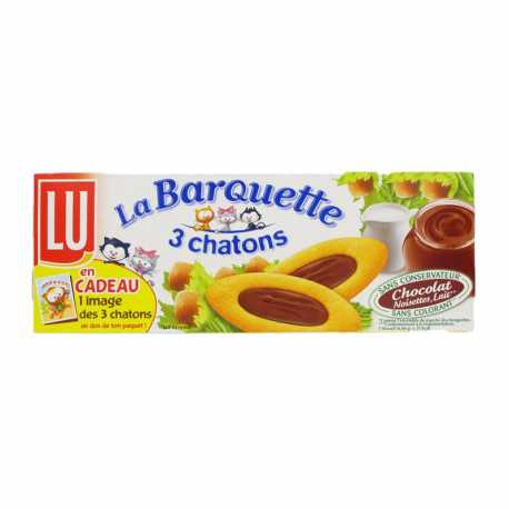 LU Barquette 3 Chatons Chocolat 120g - 4.2oz