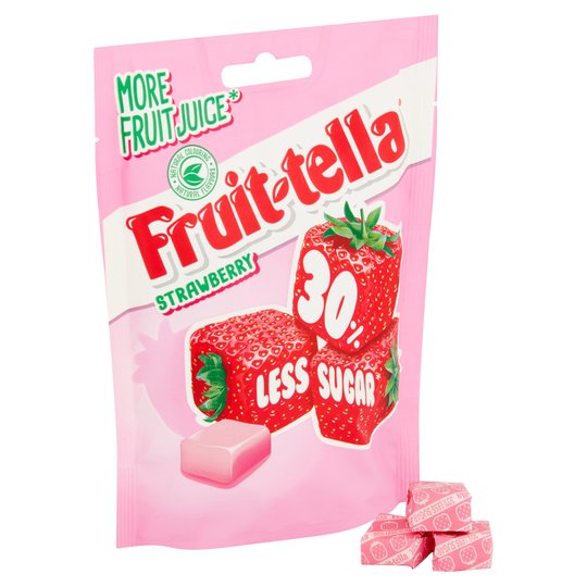 Fruitella Reduced Sugar Strawberry 120g - 4.2oz