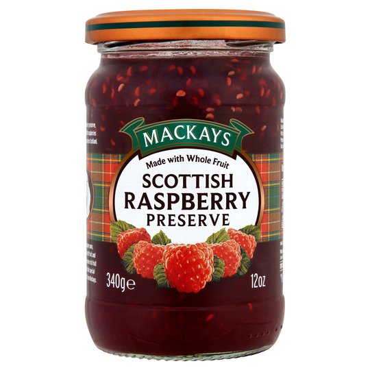 Mackays Scottish Raspberry Preserve 340g - 11.9oz