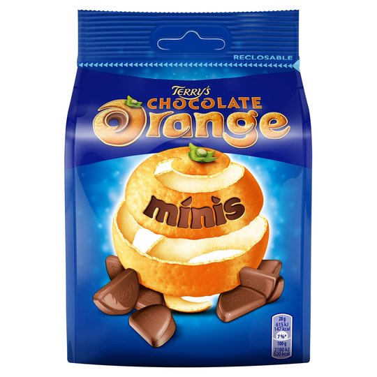 Terry's Chocolate Orange Minis Sharing Bag 125g - 4.4oz