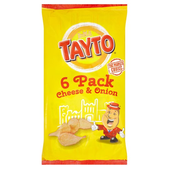 Tayto Cheese and Onion 6 Pack