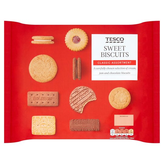 Tesco Sweet Biscuit Assortment 400g - 14.1oz