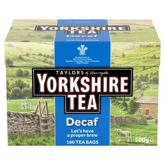 Yorkshire Tea Decaf Teabags 160 Pack