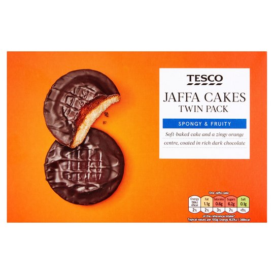 Tesco Jaffa Cakes Twin Pack 282g - 9.94oz