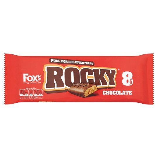 Fox's Rocky Chocolate Biscuits 8 Pack