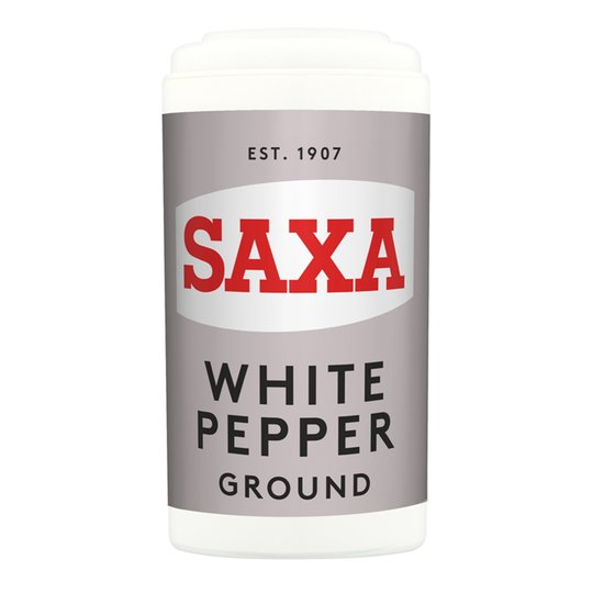 Saxa Ground White Pepper 25g - 0.8oz