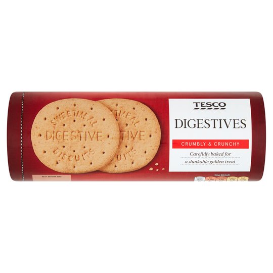 Tesco Digestive Biscuits 400g - 14.1oz